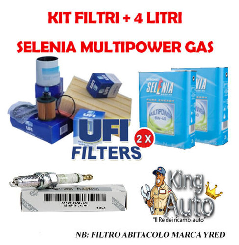 Kit tagliando candele - tagliando, +