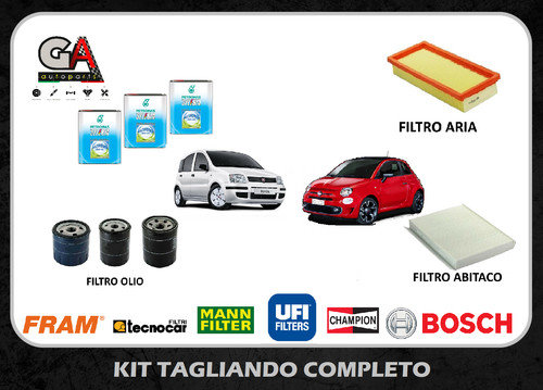 Kit tagliando fiat panda 2 - fiat, 1.2