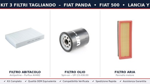 Kit filtri ufi tagliando - 3,